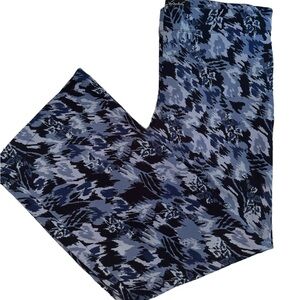 Gloria Vanderbilt blue floral pants‎
